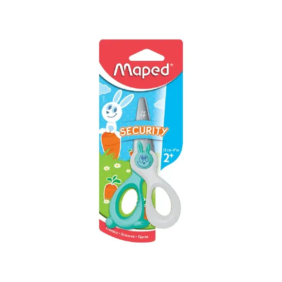 Tesoura Sortida 12cm Kidcut Blister Colorpeps Maped