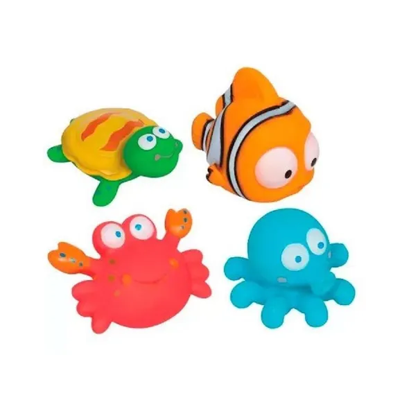 Bichinhos Para Banho Oceano Sortidos Buba