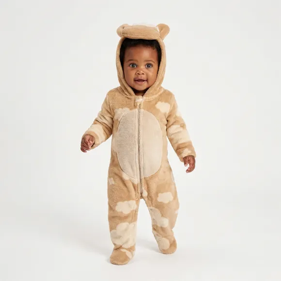 Macacão Peludinhos Ovelha Bebê Tip Top