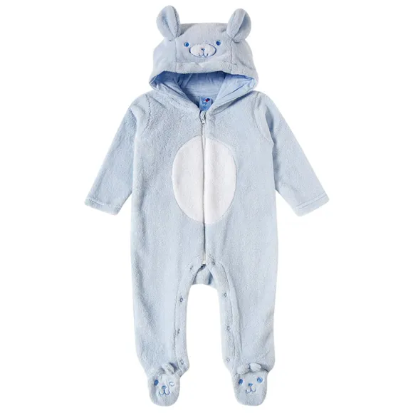 Macacão Peludinhos Urso Bebê Tip Top