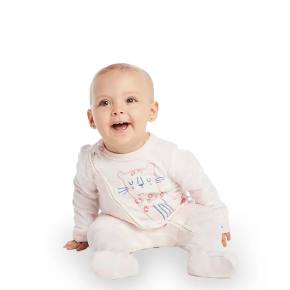 Macacão Bebê Zoo Plush Estampado Tip Top