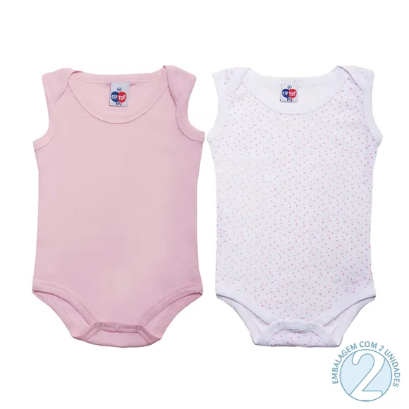 Kit Underwear Body Bebê Tip Top