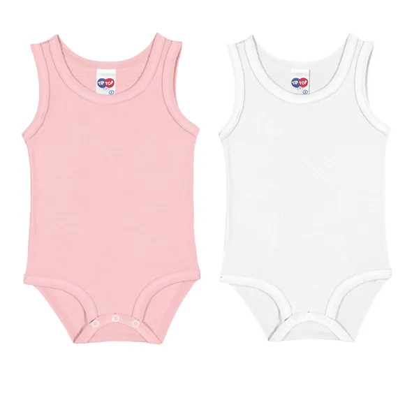 Kit Underwear Manga Regata Bebê Tip Top