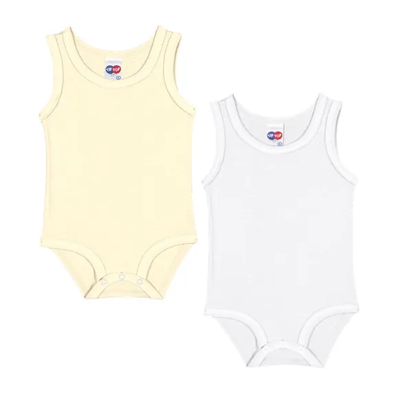 Kit Underwear Manga Regata Bebê Tip Top