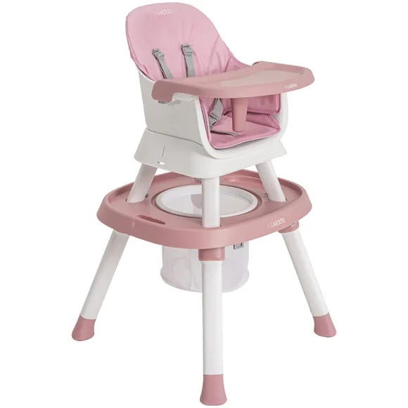 Cadeira De Refeição Vanilla 12 Em 1 Rosa Kiddo