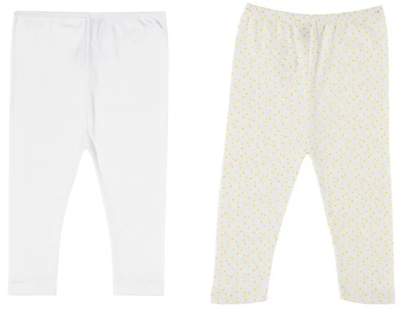 Kit Underwear Culote Calça S/Pé Bebê Tip Top