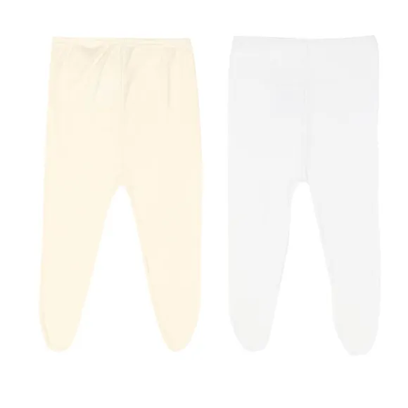 Kit Underwear Calça Culote Com Pé Bebê Tip Top