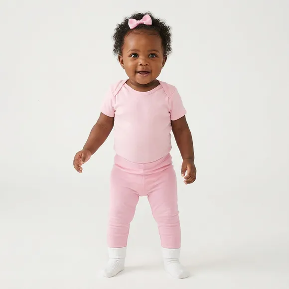 Kit Bebê Calça Underwear Culote Sem Pé Tip Top