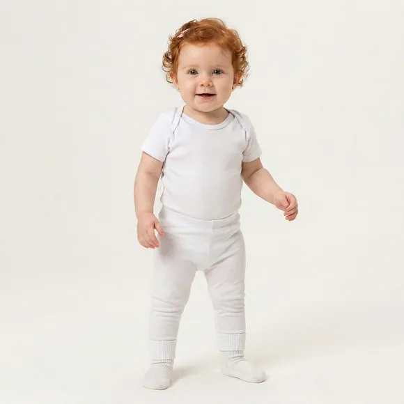 Kit Bebê Calça Underwear Culote Sem Pé Tip Top