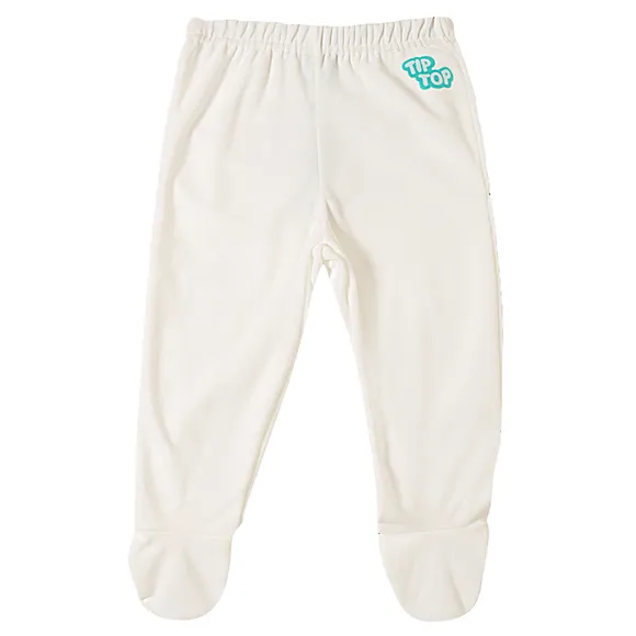 Calça Culote Bebê Plush Neve Off White Tip Top