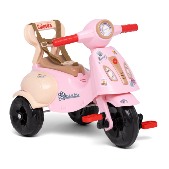 Triciclo Vespita Amalfi Rosa Calesita
