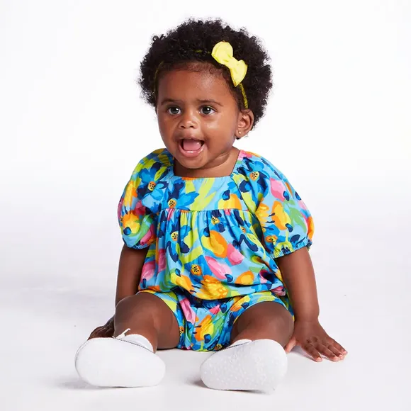 Conjunto Curto Bebê Summer Caju Viscose Tip Top
