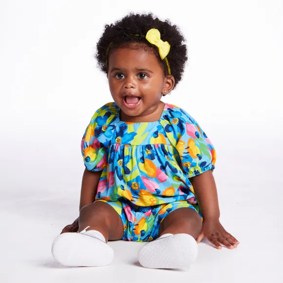 Conjunto Curto Bebê Summer Caju Viscose Tip Top