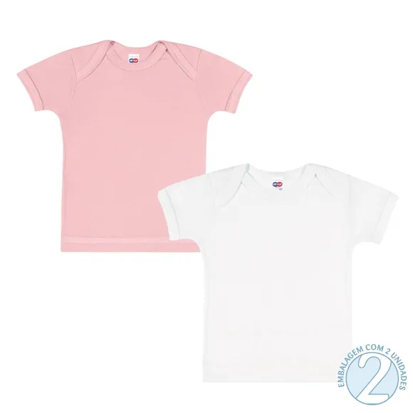 Kit Underwear Camiseta Bebê Tip Top