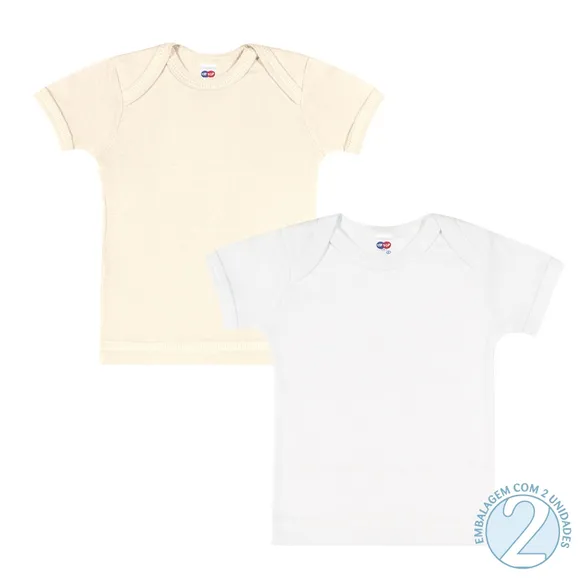Kit Underwear Camiseta Bebê Tip Top