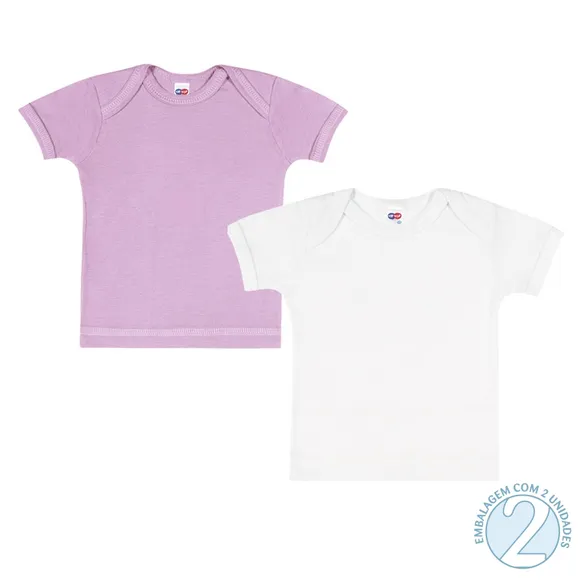 Kit Underwear Camiseta Bebê Tip Top