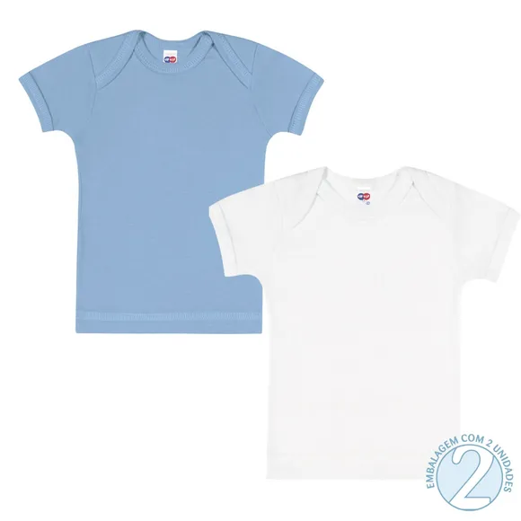 Kit Underwear Camiseta Bebê Tip Top