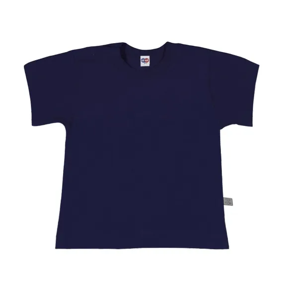 Camiseta Manga Curta Básica Cotton Bebê