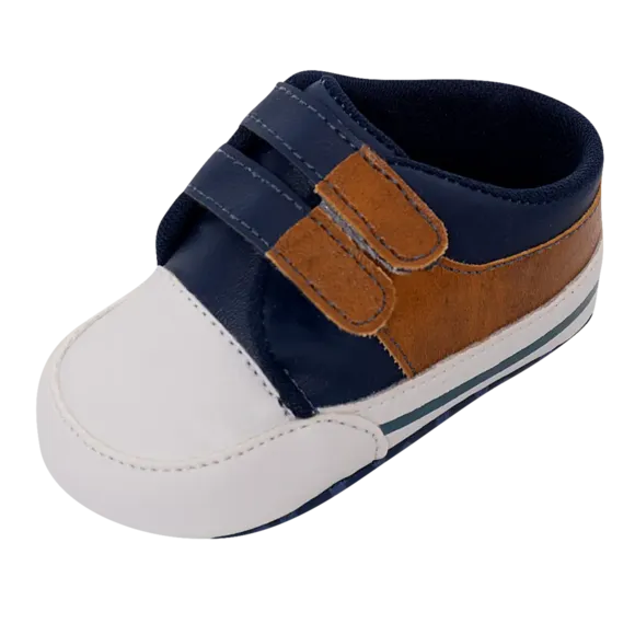 Sapatinho Courinho Com Fechamento Em Velcro Bebê Tip Top