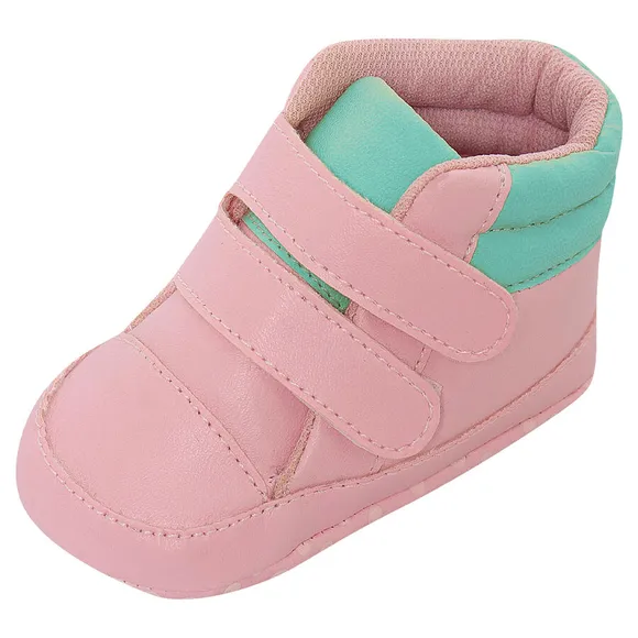 Tênis Courinho Bebê Rosa Tip Top