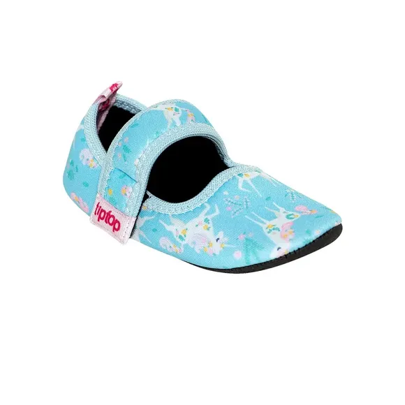 Sapatinho Unicórnio Azul Neoprene Tip Top