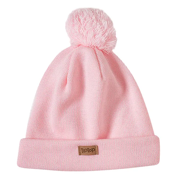 Gorro Estampa Lisa Tricot Bebê Tip Top