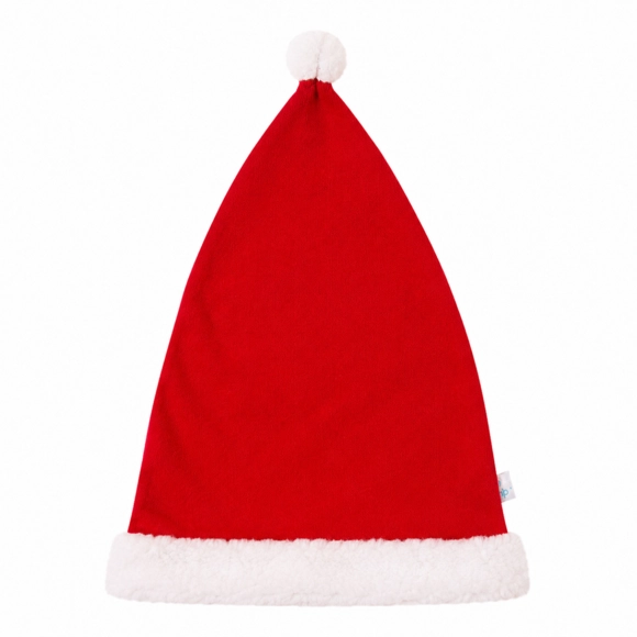 Touca De Natal Vermelha Bebê Suedine Tip Top