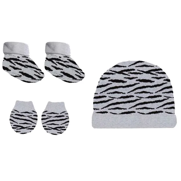 Kit Bebê 03 Peças Suedine Tip Top