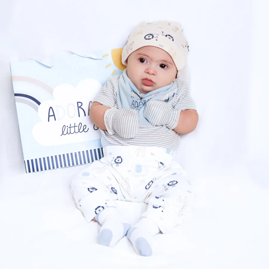 Kit 6 Bodies Infantis Ruliby - Conforto Para Bebês