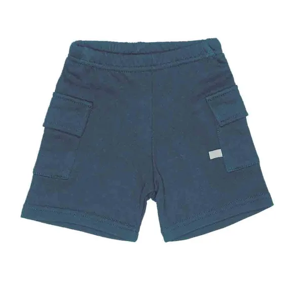 Bermuda Moletom Bebê Com Bolso Lateral