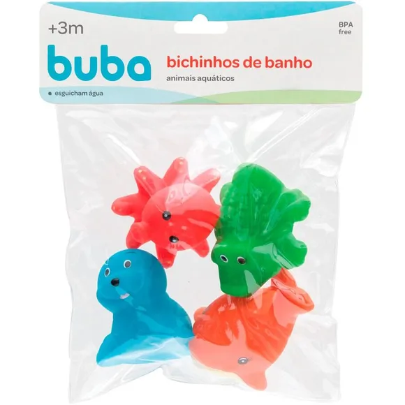 Brinquedos De Banho Aquáticos Colorido Buba