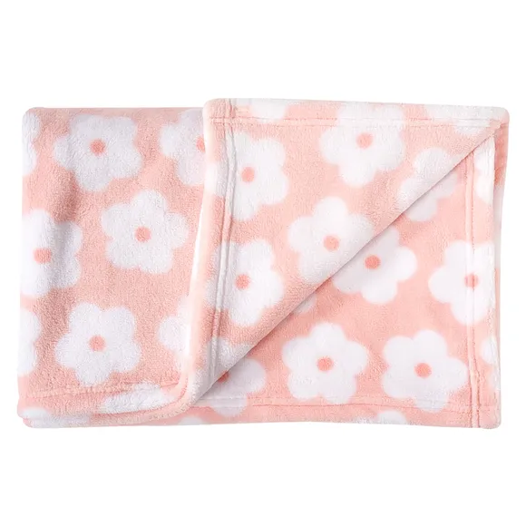 Cobertor Bebê Rosa Pelúcia Tip Top