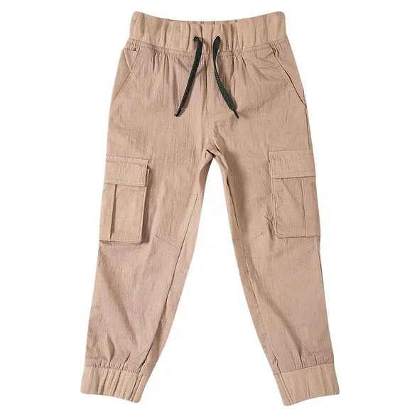 Calça Bebê Estampa Lisa Sarja Tip Top