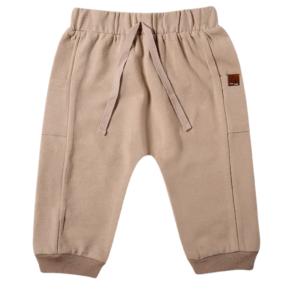 Calça Batizado Moletinho Estampa Lisa Bebê Tip Top
