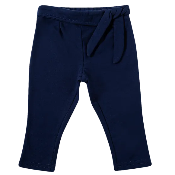 Calça Bebê Com Cós Para Amarrar Lisa Moletom Tip Top