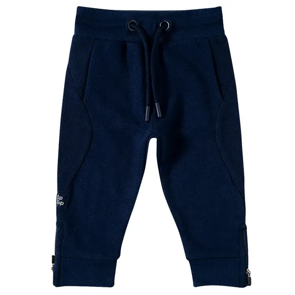 Calça Bebê Marinho Moletom Tip Top