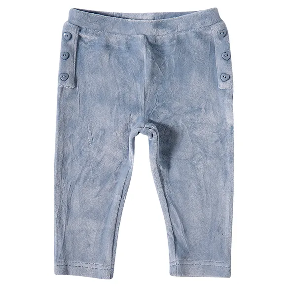 Calça Bebê Azul Plush Com Elastano Tip Top
