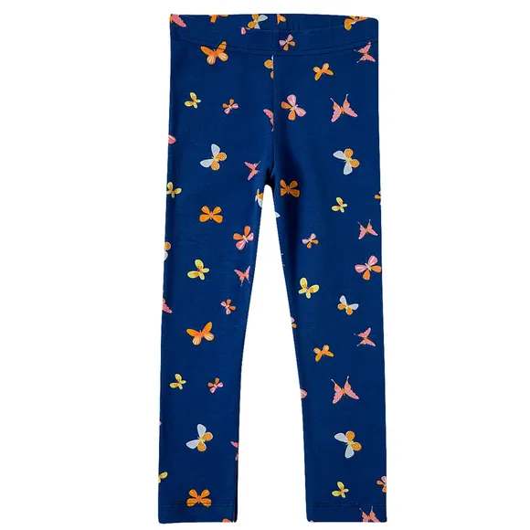 Calça Legging Bebê Borboleta Cotton Tip Top