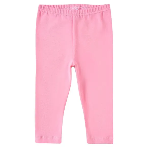 Calça Legging Bebê Rosa Cotton Tip Top