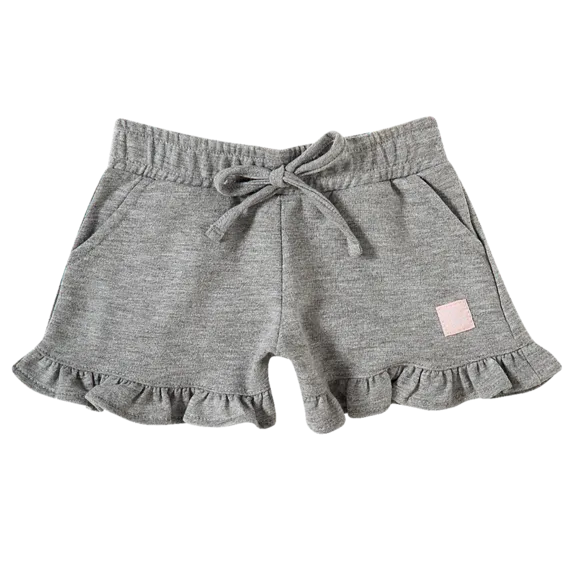 Shorts Estampa Lisa Moletinho Bebê Tip Top