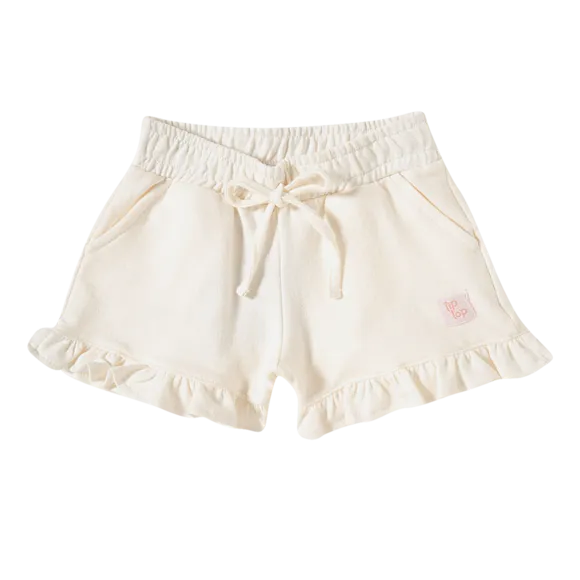 Shorts Estampa Lisa Moletinho Bebê Tip Top