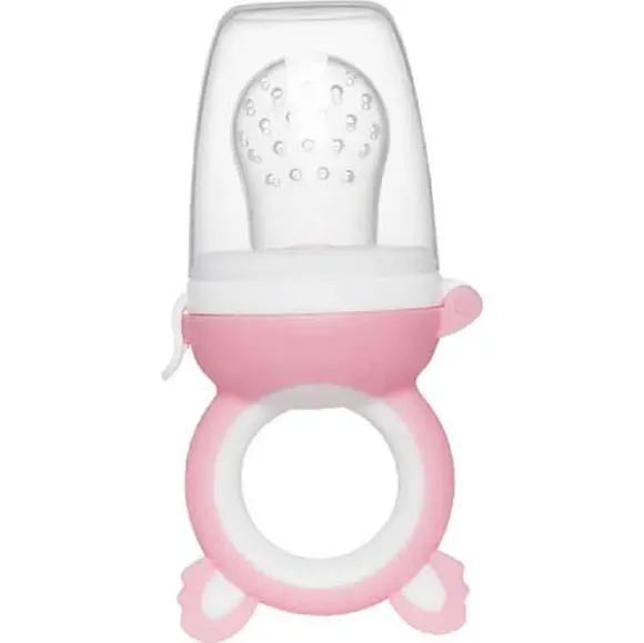 Alimentador De Silicone Coala Rosa Buba