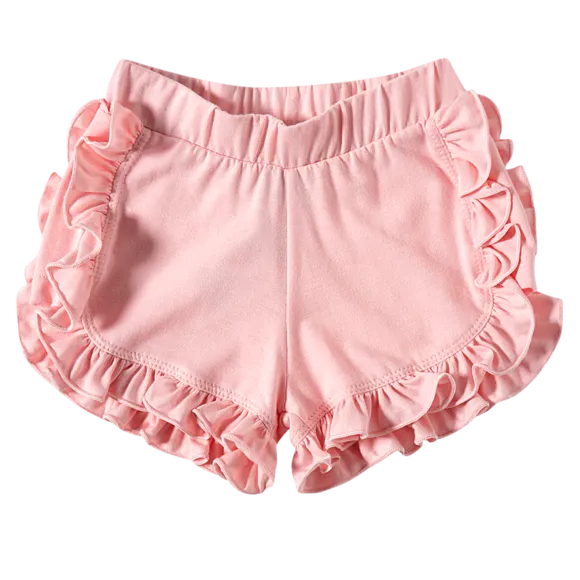 Shorts Com Babados Bebê Cotton Tip Top