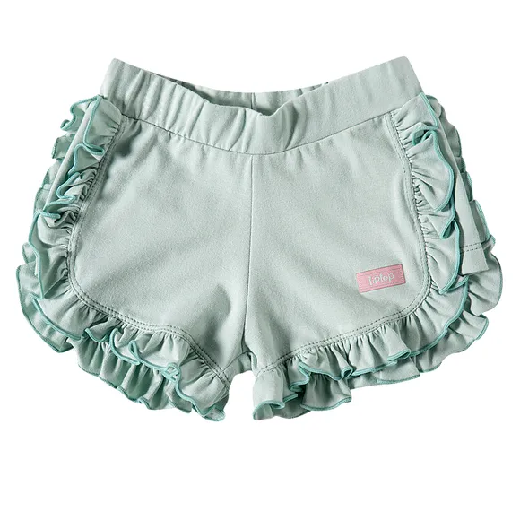 Shorts Com Babados Bebê Cotton Tip Top