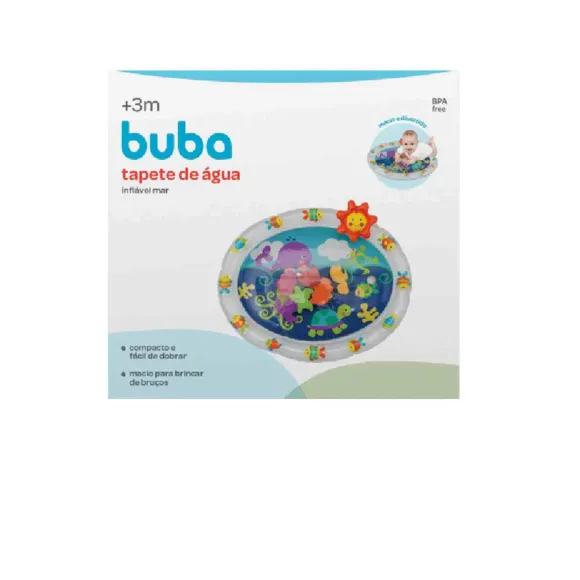 Tapete De Água Inflável Mar Buba