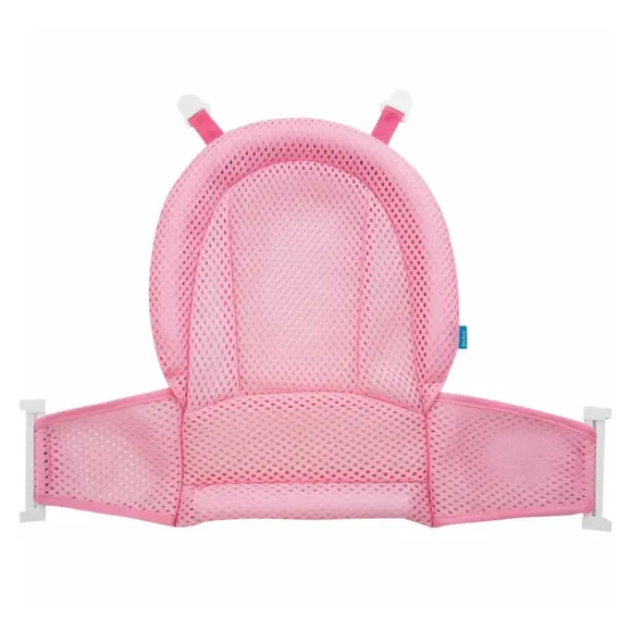 Rede De Proteção Para Banho Baby Rosa Buba