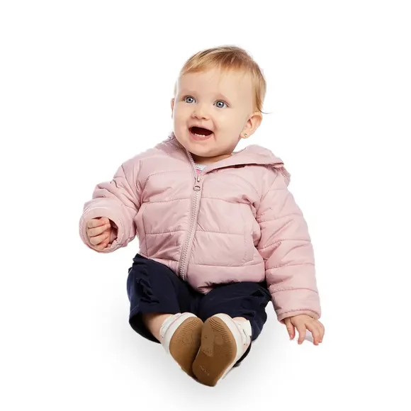 Jaqueta Bebê Estampa Lisa Microfibra Tip Top