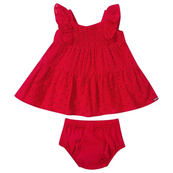 Vestido Festivo Laise Bebê Tip Top