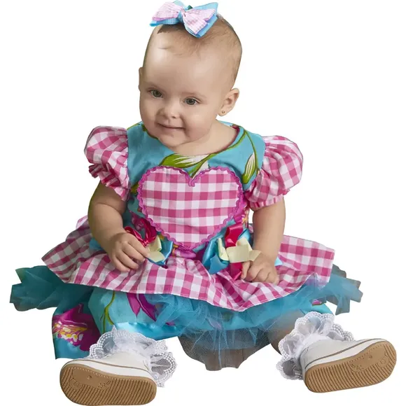Vestido Bebê Festa Junina Chita Tip Top