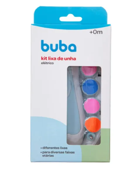 Kit Lixa Elétrica Manicure Buba